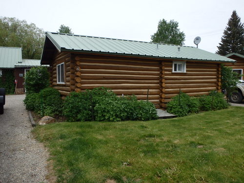 GDMBR: Our Log Cabin Rental.